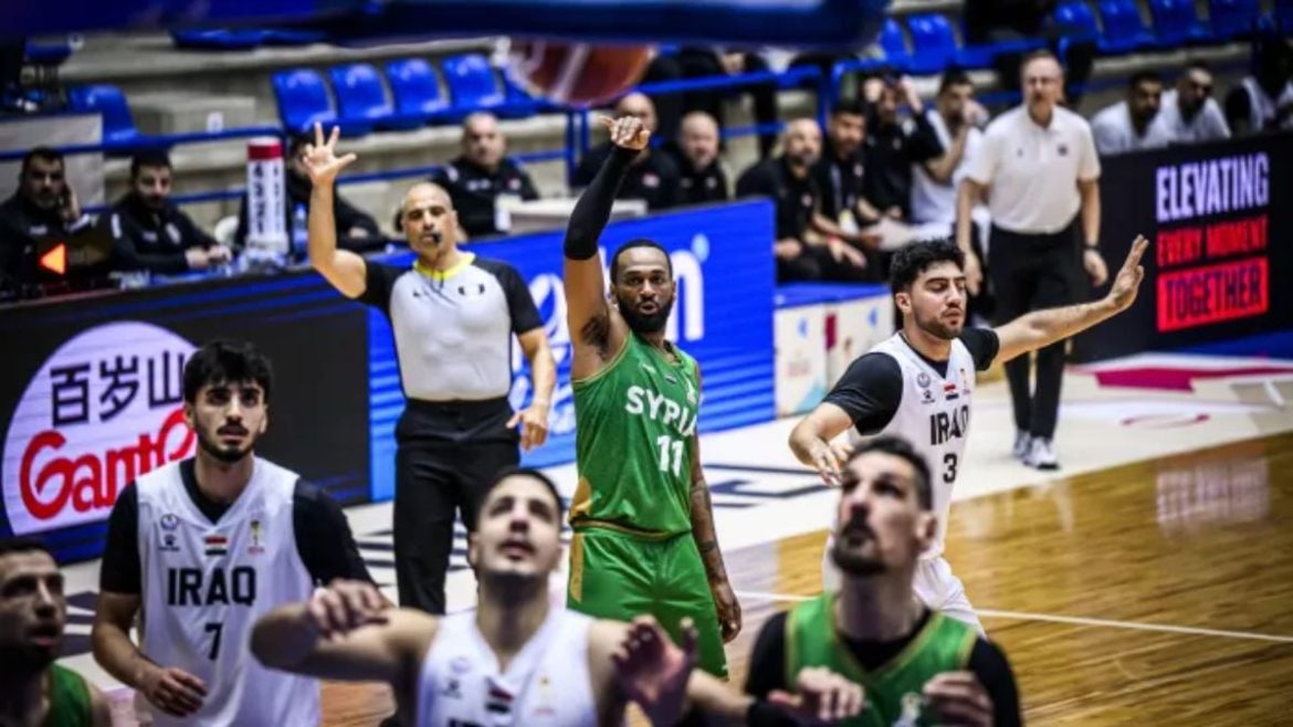 منتخب سوريا للسلة بيحقق فوز مهم على العراق بتصفيات كأس العالم