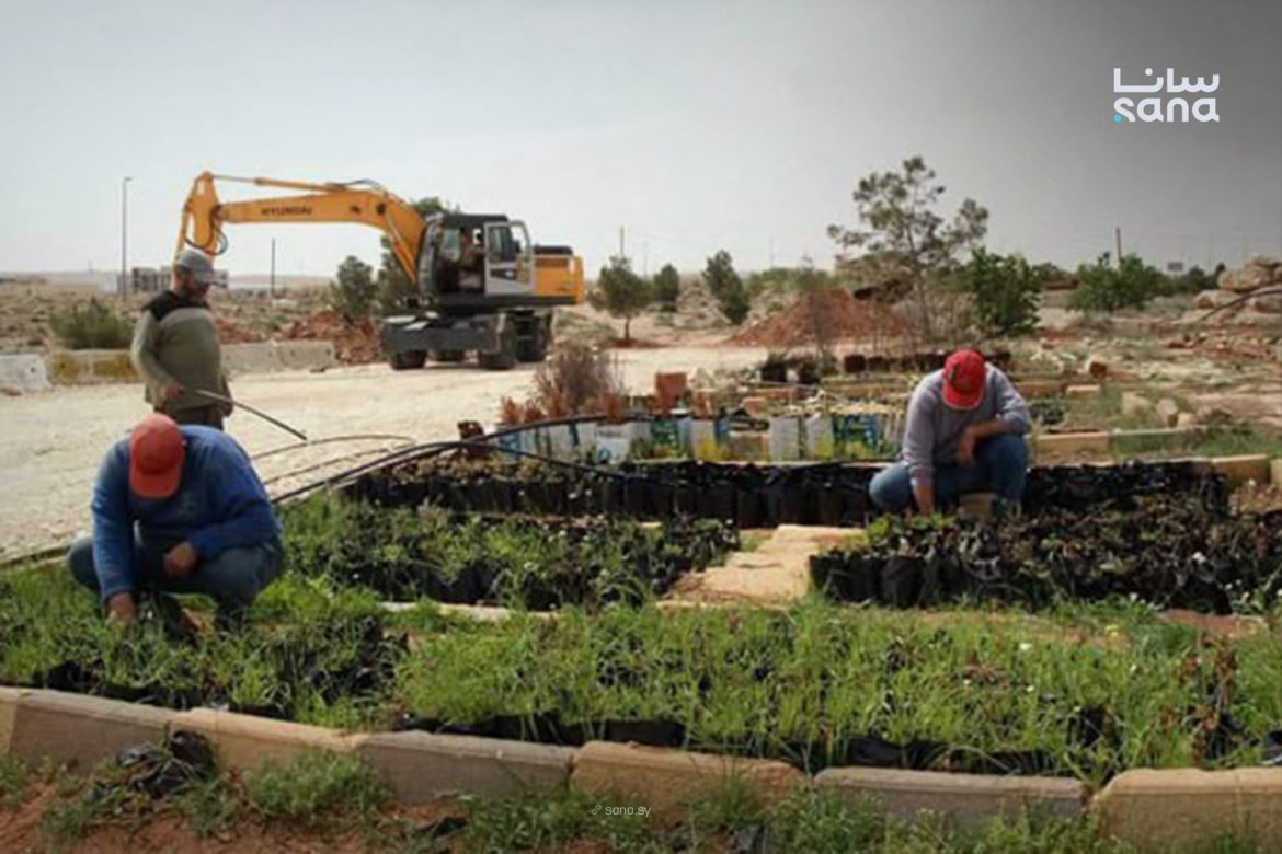 برنامج تسميد عضوي متكامل عم يقوي الزراعة وبيحسن خصوبة التربة بدمشق