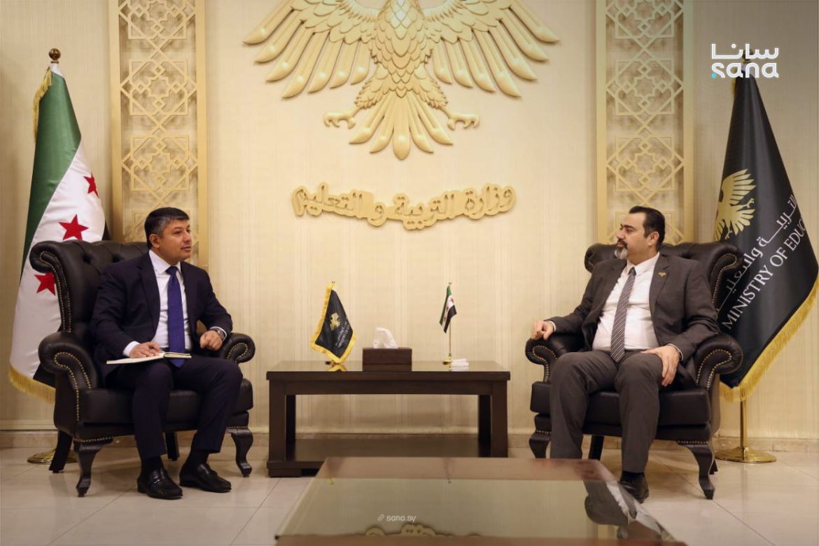 سوريا وأذربيجان عم يتشاوروا كيف يطوّروا التعليم المهني