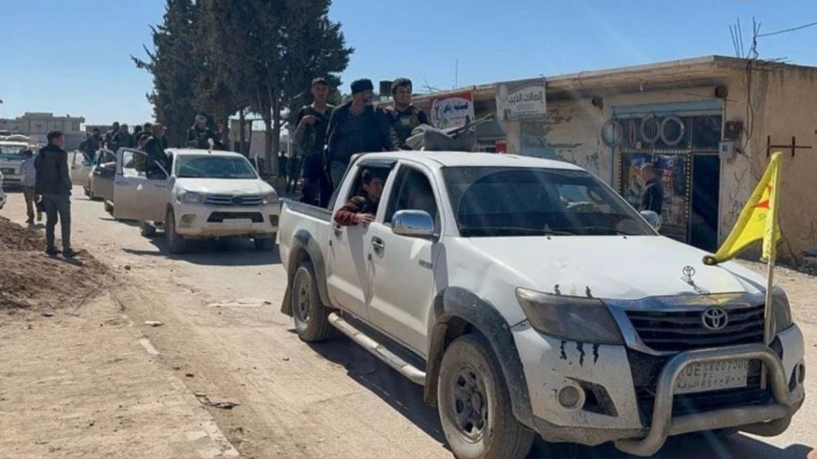 قسد بتنسحب من بلدة الشيوخ اللي بغرب كوباني