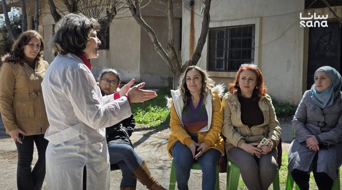 بسلمية عاملين محاضرات وندوات توعية عن مرض السل وكيف نحمي حالنا منه