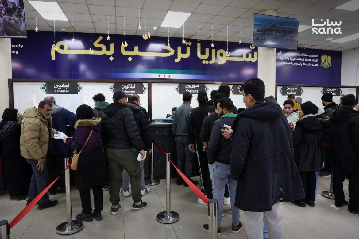 أكتر من عشرة آلاف سوري رجعوا من لبنان على سوريا بـ24 ساعة عبر جديدة يابوس