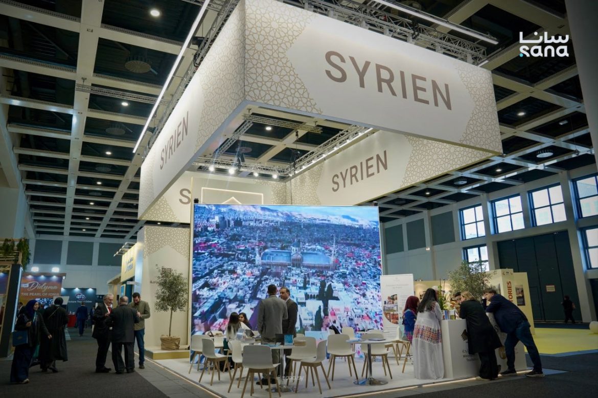 سوريا عم ترجع تقوي حالها بالتجارة والسياحة الدولية بمعارض برلين وعمان