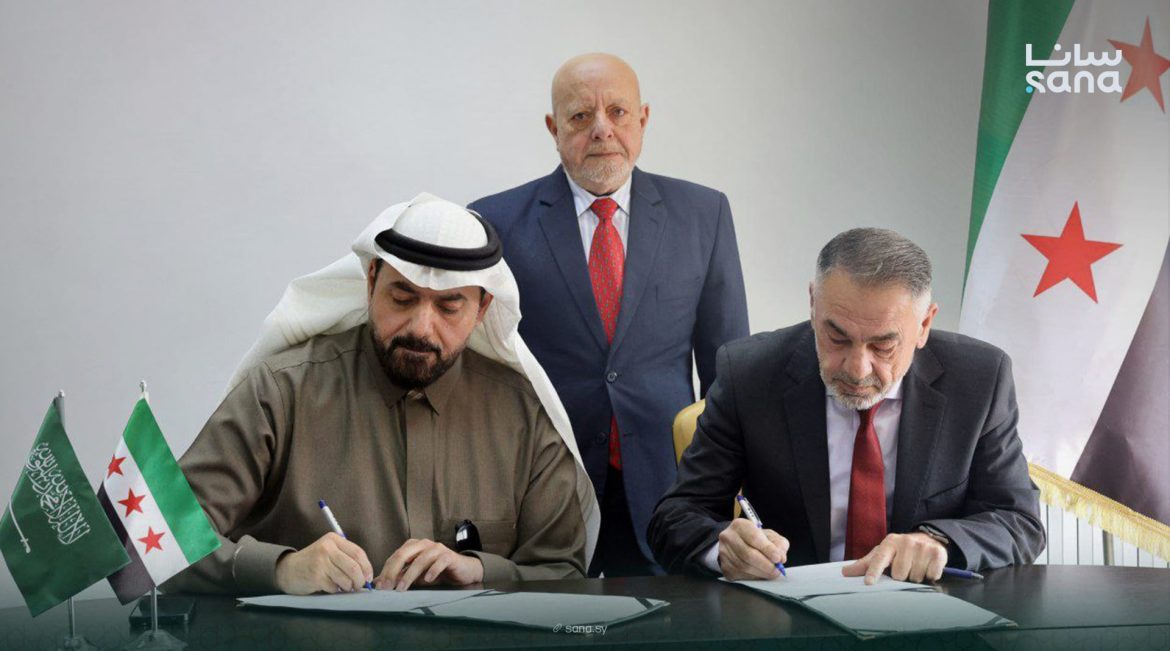 سوريا والسعودية عم يتفقوا ليرجعوا صناعة النسيج قوية