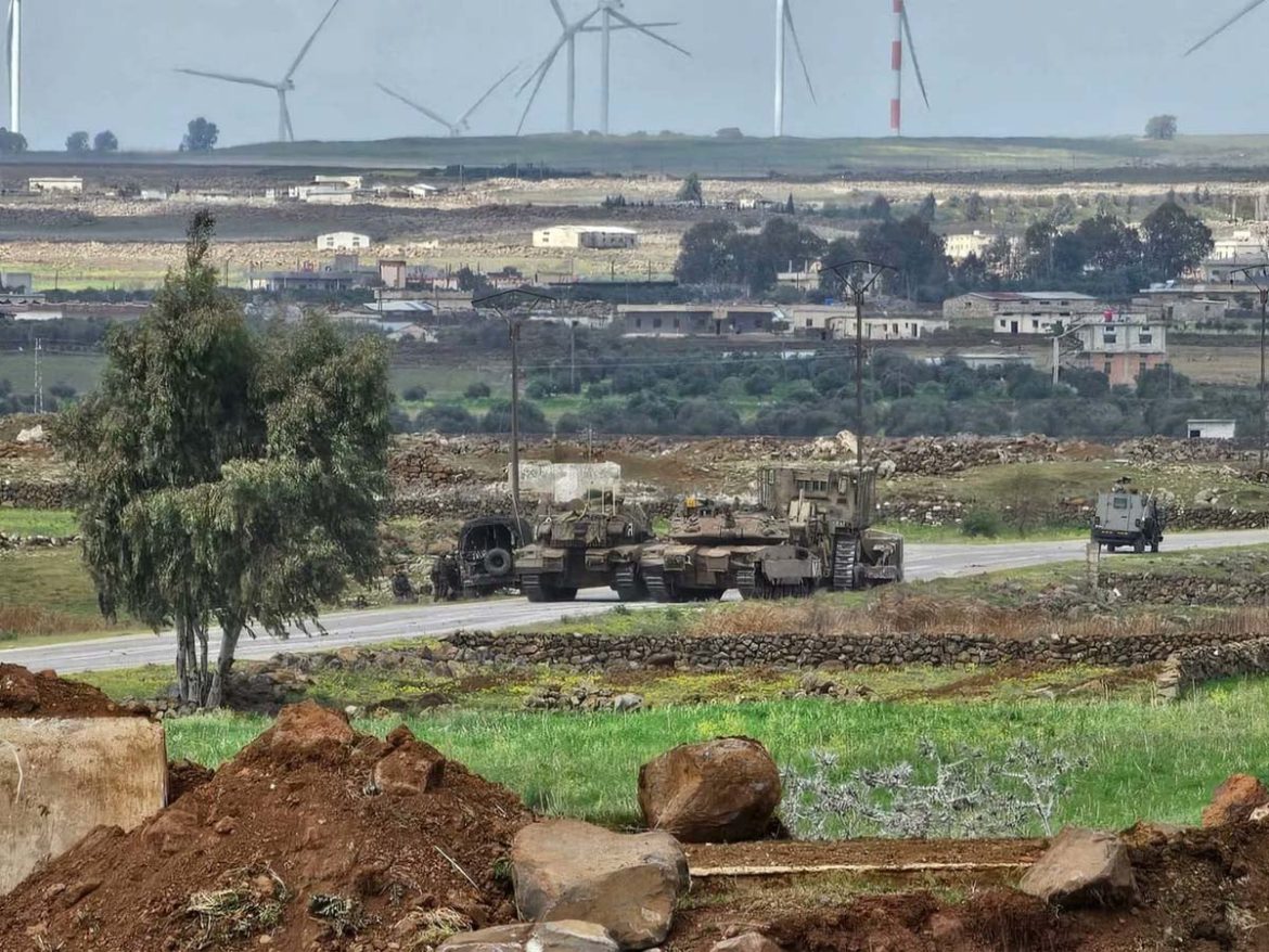 قوات إسرائيلية دخلت ريف القنيطرة ودرعا بسوريا واعتقلت شب وطفل