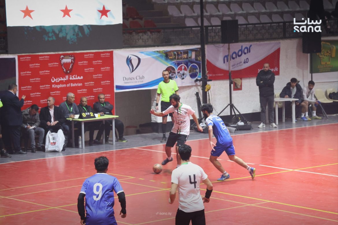 بطولة رمضان لكرة القدم للصالات بتختم فعالياتها بدمشق