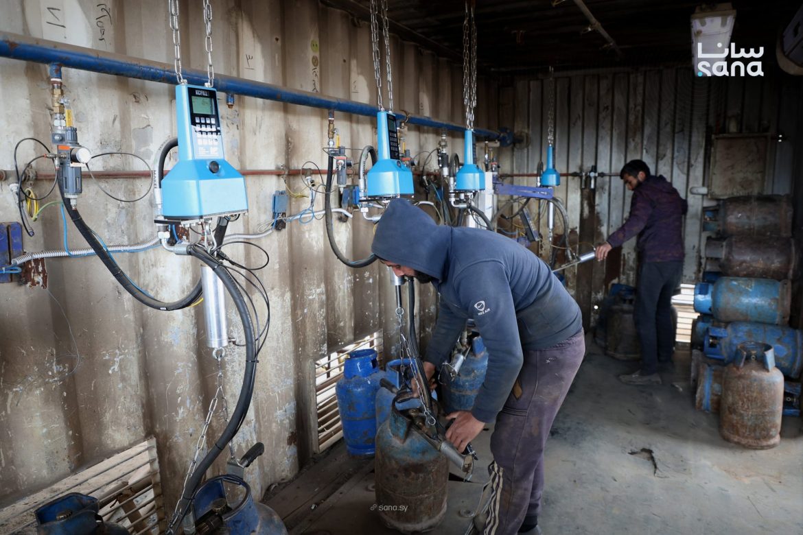 محروقات حمص عم تقوي إنتاج الغاز المنزلي لتلبية الطلب اللي عم يزيد
