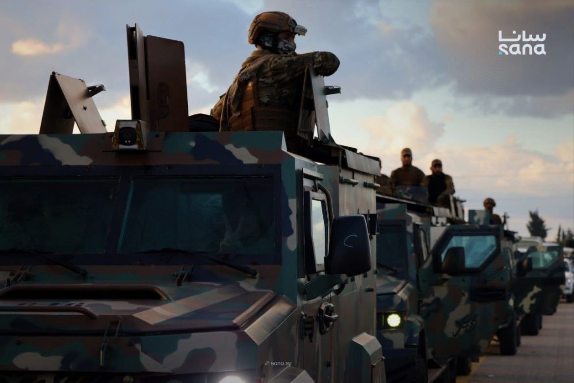 جيشنا السوري عم ينتشر عالحدود ليدعم استقرار البلد والمنطقة
