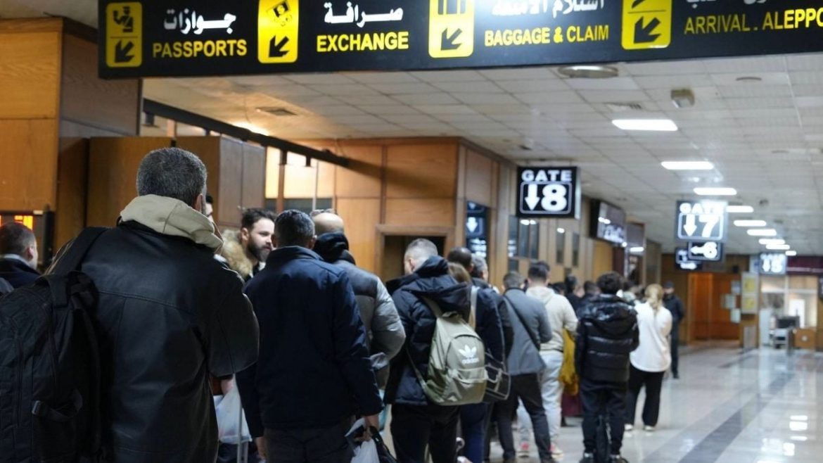 رحلات جديدة من مطار حلب لوجهات قريبة عبر البحر المتوسط