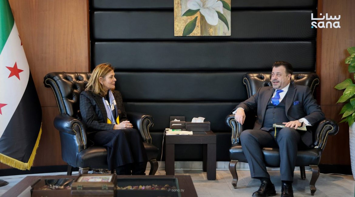 مباحثات سورية يونانية بدمشق لتعزيز التعاون الاجتماعي والإنساني