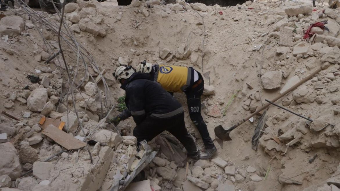 خلصوا عمليات البحث عن الناس اللي راحوا ضحية عمارة حلب المنهارة