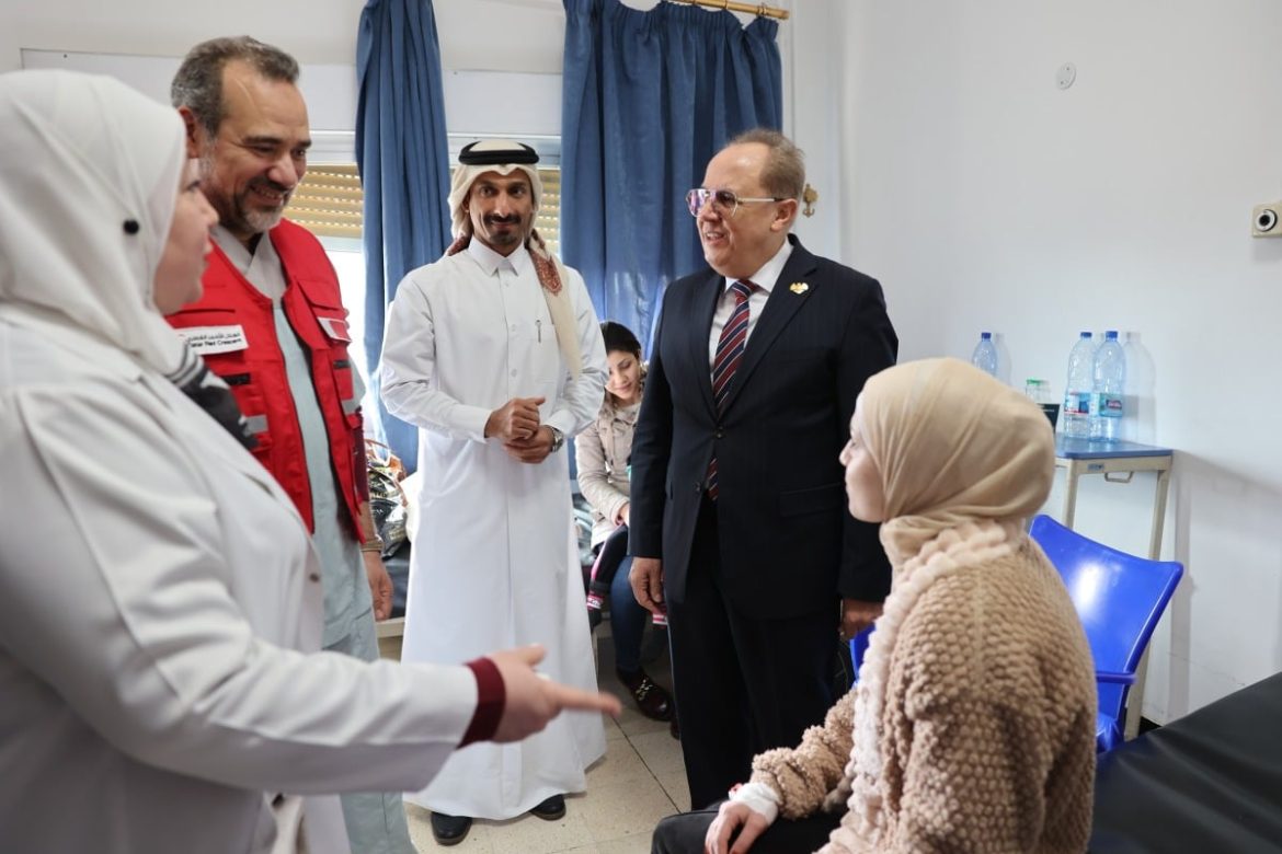 الهلال الأحمر القطري خلص مهمة طبية مهمة بدمشق ونجح فيها