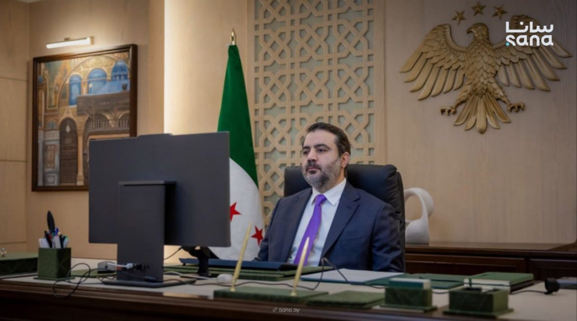 وزير الخارجية أسعد الشيباني شارك باجتماع الجامعة العربية الطارئ عن بعد