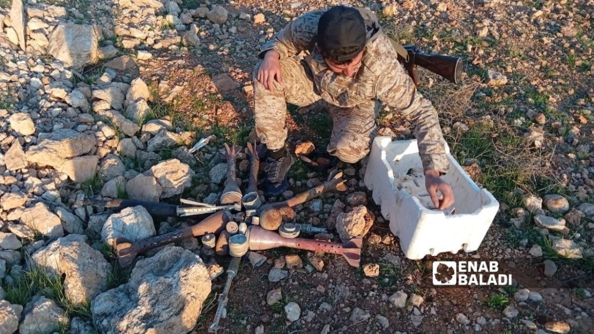 ألغام حماة بتحاصر القرى و بتهدد حياة الفلاحين و الرعيان