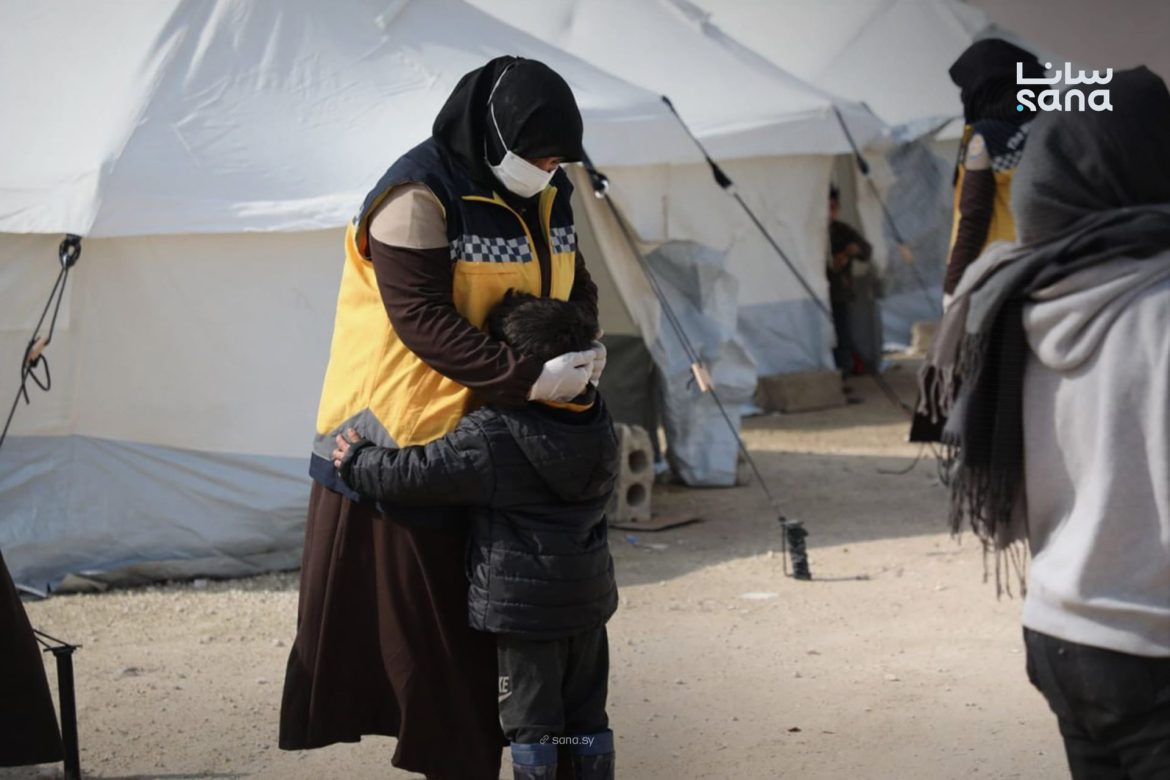 وزير الطوارئ أكد: نسوان سوريا بفرجو قوة وصمود مو معقولة