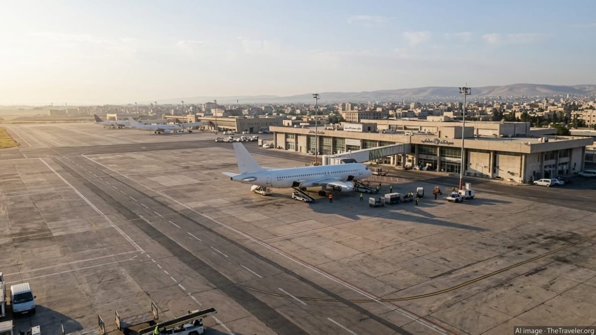 مطار حلب رجع فتح أبوابه، وهي إشارة لتعافي سوريا شوي شوي