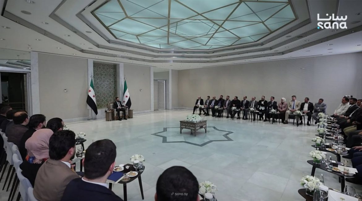 الرئيس أحمد الشرع: رح نبني القرى والبلدات سوا مع منظمات المجتمع المدني