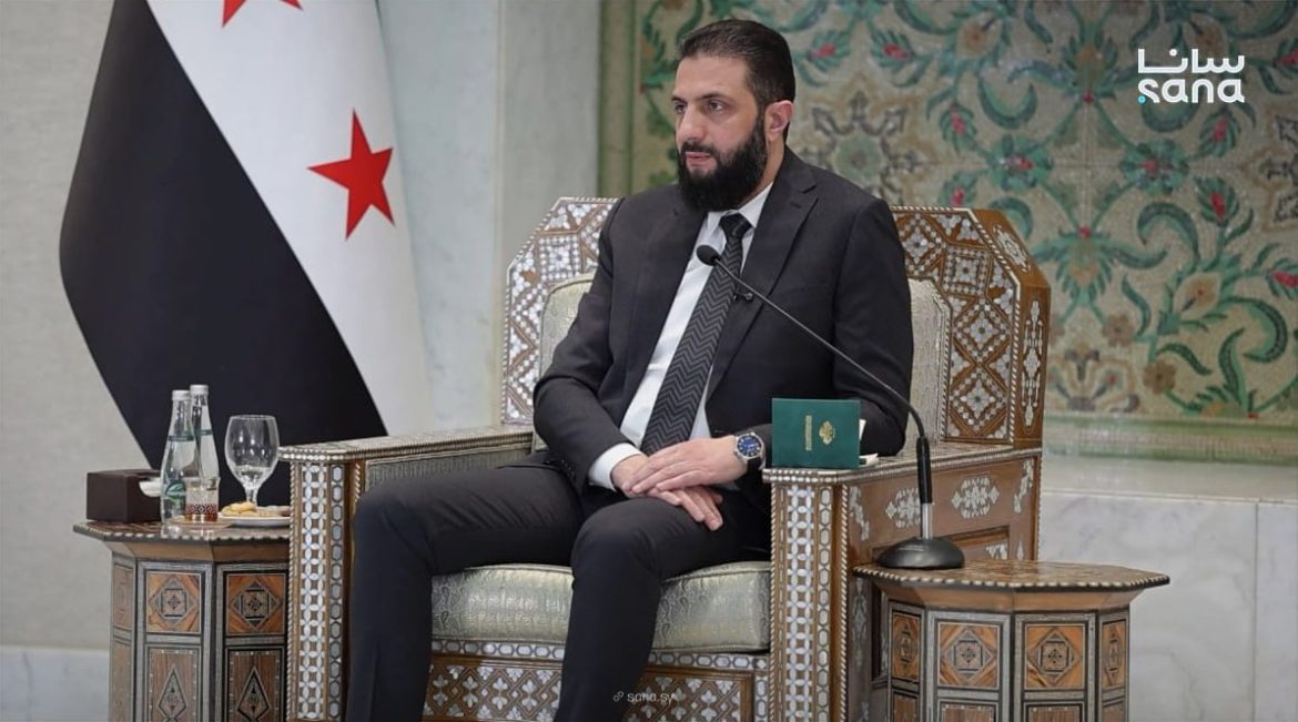 الرئيس أحمد الشرع التقى ممثلي منظمات المجتمع المدني بسوريا