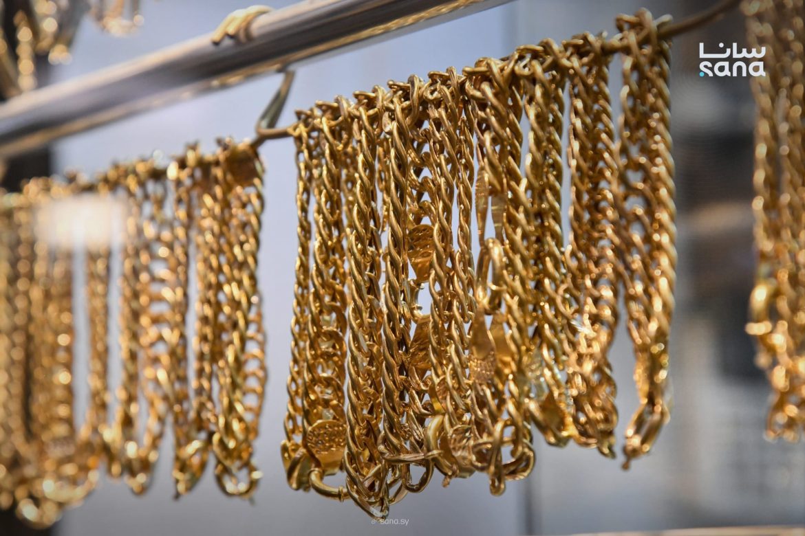 أسعار الدهب نزلت 200 ليرة بالسوق السورية