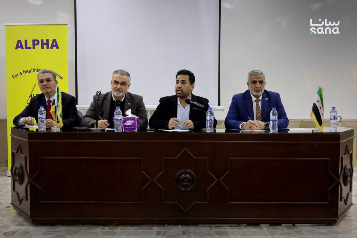 بمشفى ابن رشد بحلب، بحثوا كيف يطوروا القطاع الصحي ويحسنوا خدماته