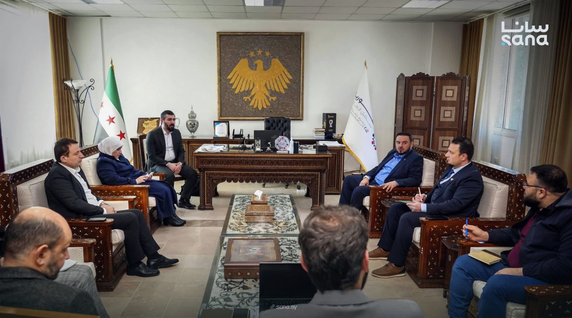 اجتماع بدمشق: عم يجهزوا لمعرض سيريكس الصناعي بالأردن