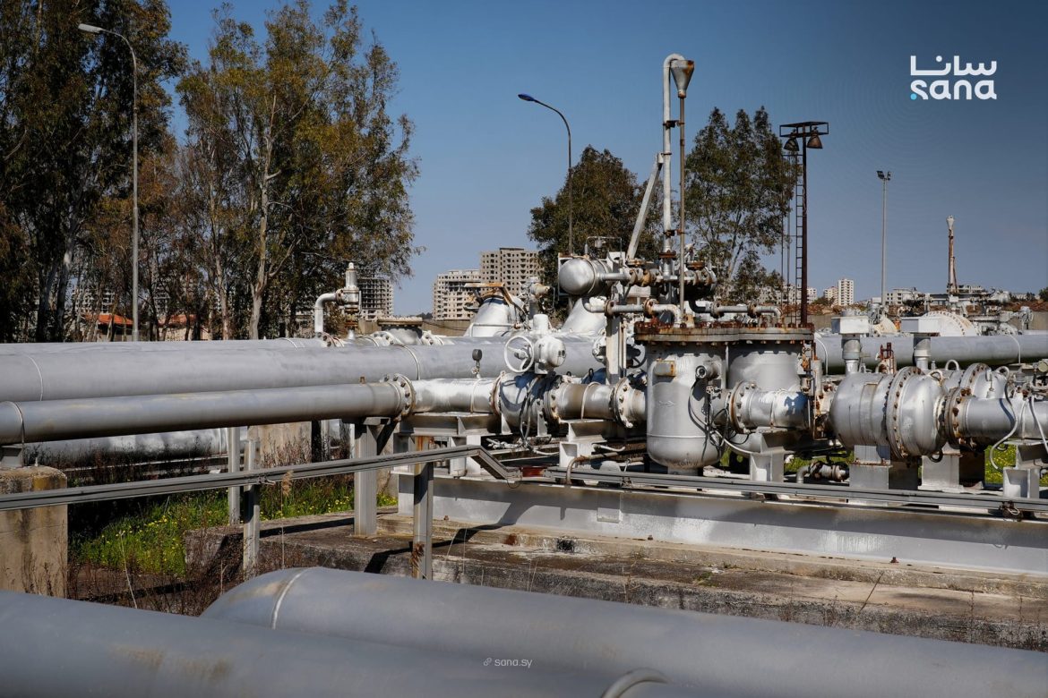 سوريا: محطة ضخ النفط بحمص رجعت تشتغل بعد 12 سنة وقدرتها 600 متر مكعب بالساعة