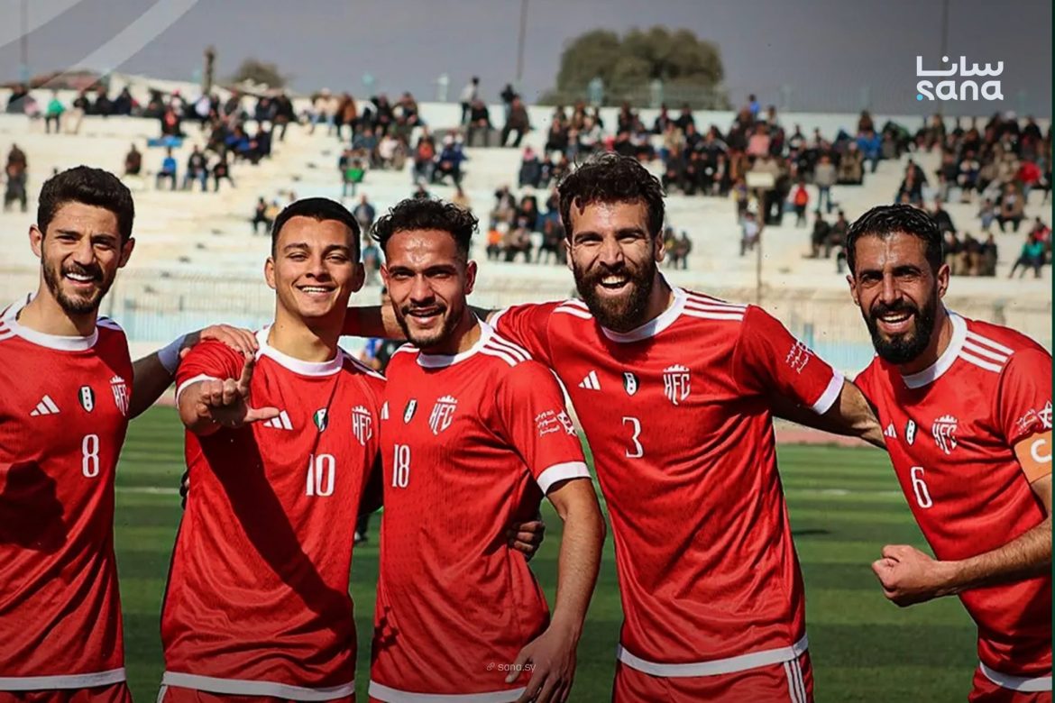 حمص الفداء كسب الفتوة تلاتة صفر بالدوري الممتاز بكرة القدم