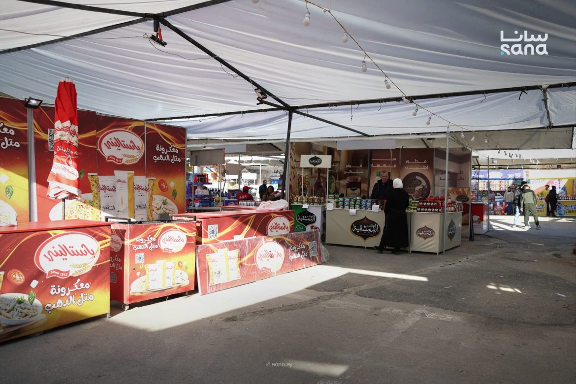 الشركات عم تتسابق لتقدم عروض قوية على المونة بمهرجان صنع في سوريا