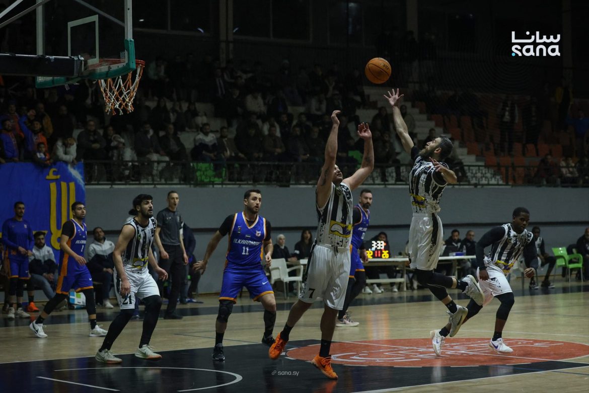 الجيش بيكسب الكرامة بمباراة سلة قوية بدمشق