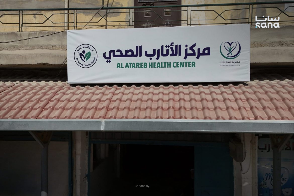 الأتارب: لجنة فحص الموظفين الجديدة عم تمنح شهادات صحية