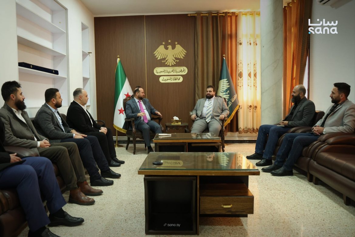 وزير الإعلام ومحافظ السويداء عم يحكوا عن تطوير الإعلام بالمحافظة