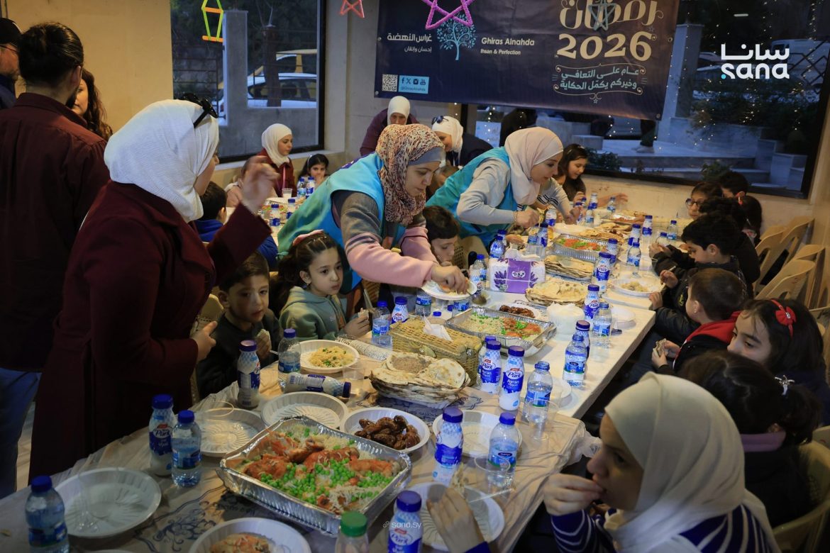 مأدبة إفطار للأطفال ذوي الإعاقة بدمشق.. مبادرة بتعزز دمجهم بالمجتمع