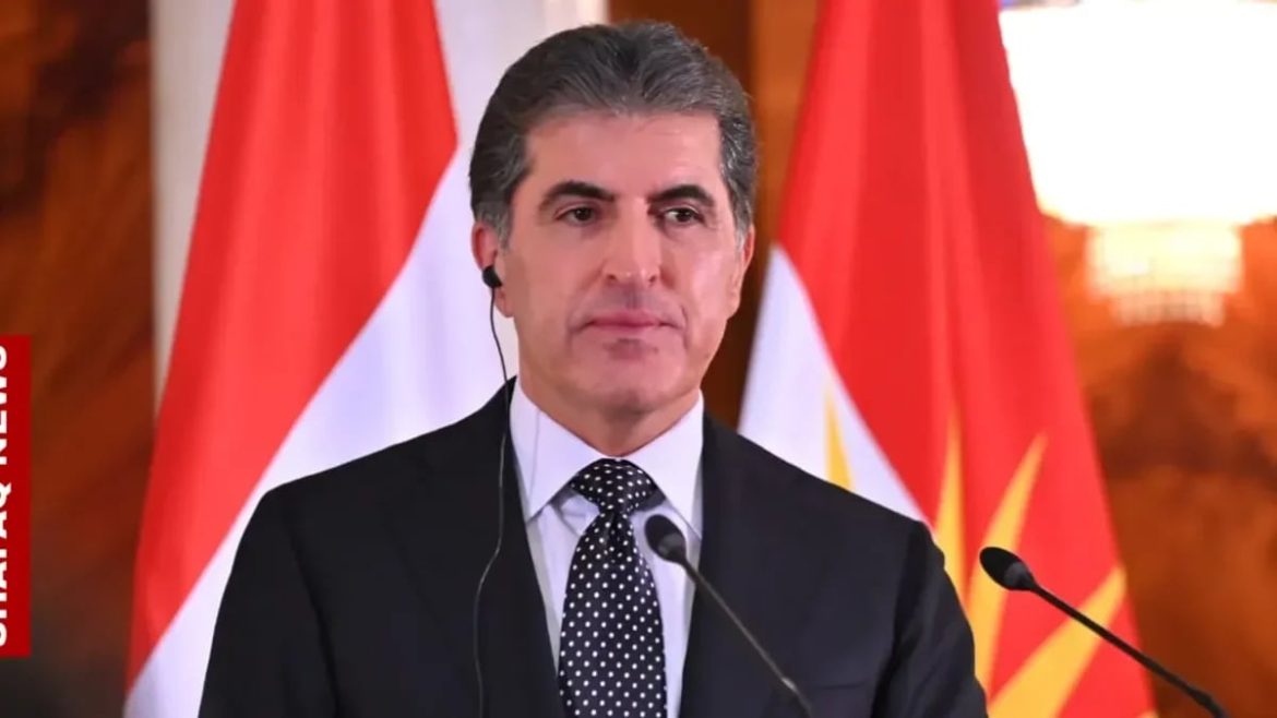 نيجيرفان بارزاني بيعزي بوفاة السياسي الكوردي صالح مسلم وبيقول كان قائد كبير